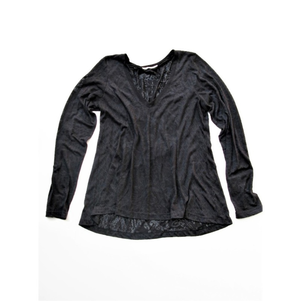 4/$25 Anthropologie Testament Floral Burnout Top